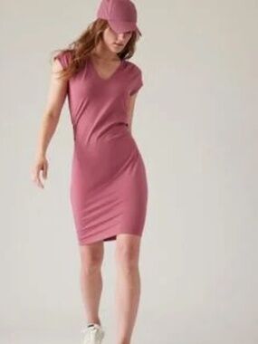 Athleta Effortless Tshirt Dress Sz S